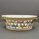 Royal 
Copenhagen, 
Flora Danica 
porcelain; An 
oval fruit bowl 
#3536 with 
pierced border. 
...
