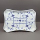 Royal Copenhagen,Blue Fluted porcelain;A tray, #269.First. L. 22,5 cm. W. 14,5 cm.Royal ...