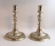 Christen 
Jensen, 
Copenhagen 
(1693-1727). A 
pair of Baroque 
candlesticks 
from 1713. Very 
well ...
