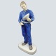 Bing & 
Grondahl; 
Electrican 
figurine. 
Porcelain 
figurine #2428. 
H. 30 cm. 
First. Bing & 
Grondahl ...