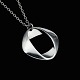 Georg Jensen. 
Large Sterling 
Silver Pendant 
#368 - ...