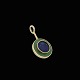 Ole Bent 
Petersen - 
Copenhagen. 18k 
Gold Pendant 
with ...