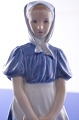 Royal porcelain 
figurie. Royal 
Copenhagen 
Goose-girl, no. 
066. height 24 
cm. 1. Quality, 
fine ...