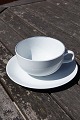 Blue Line Danish faience porcelain, settings tea 
cups and saucers.
