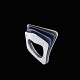 Kirsten 
Pontoppidan. 
Sterling Silver 
Ring with 
Color-Oxidized 
Titanium.
Designed and 
...