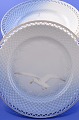 Seagull, Bing & 
Grondahl 
porcelain. B&G 
Seagull with 
gold and 
pierced border, 
plate no. 326.5 
...