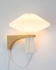 Wall lamp in 
light oak, 
designed by 
Vilhelm Wohlert 
and 
manufactured by 
Le Klint. The 
wall lamp ...