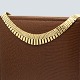Necklace of 14k 
gold, l. 40 cm