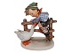 German Hummel 
figuirne, boy 
with goose.
Decoration 
number 195-1.
Height 14.0 
cm., length ...