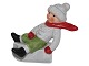 Small Goebel 
figurine, boy 
on sleigh.
Decoration 
number 
13904-07.
Length 175 ...