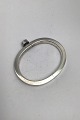 Georg Jensen 
Sterling Silver 
Armring No. A21 
Measures inside 
6 cm x 4.6 cm 
(2.36 inch x 
1.81 ...