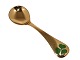 Georg Jensen 
guilded 
sterling 
silver, Year 
spoon from 
1979.
This is 
without the ...