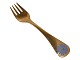 Georg Jensen 
guilded 
sterling 
silver, Year 
fork from 1980 
from the Year 
Spoon ...
