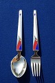 Michelsen 
Christmas 
spoons & forks 
of Danish gilt 
sterling 
silver. 
Anton 
Michelsen set 
...