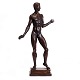 Johannes Bjerg bronze sculpture. Johannes C. Bjerg, 1886-1955, patinated bronze 
sculpture "Imperator". Signed "Johannes C. Bjerg" and dated 1919. H: 52cm