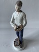 Bing & Grondahl Figurine, painter with palette and brushes.