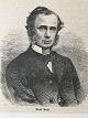 Træsnit - 
Portræt af 
Forfatter Adolf 
von der Recke.