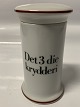 Bing & Grøndahl 
Apothecary 
Series The 3 
spice jar, 
Spice jar.
Height 11.5 
cm.
Decoration ...