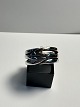 Sterling silver 
ring in 925s 
and with gold 
spot in 14k 
size 54