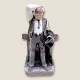 Bing & 
Grondahl, 
Tuborg Man 
#2435, 11cm 
wide, 22.5cm 
high, Employee 
sorting, After 
painting by ...