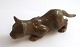 Bing & 
Grondahl. 
Porcelain 
figurine. Lion 
cub. Model 
2529. Length 21 
cm. (1 quality)