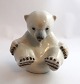 Royal 
Copenhagen. 
Porcelain 
figure. Sitting 
Polar Bear Cub. 
Model 536. 
Height 13 cm. 
(1 quality)