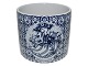 Nymolle art 
pottery, Bjorn 
Wiinblad, blue 
flower pot - 
Sangviniker.
Decoration 
number ...