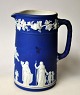 Weedgewood blue 
jasper bisque 
jug, 19th 
century 
England. 
Stamped. H.: 
15.5 cm.
Perfect 
condition!