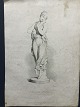 Stålstik af 
Albert Henry 
Payne - 
Dansende Pige.