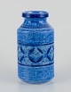 Aldo Londi for 
Bitossi. Large 
vase in Rimini 
blue glazed ...
