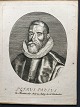 Kobberstik - 
Portræt af 
Lægen Pieter 
Paaw.