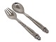 Georg Jensen 
Acorn silver, 
large and 
rarely seen 
salad set.
These have 
early hallmarks 
and ...