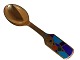 Anton Michelsen 
/ Georg Jensen 
gilded sterling 
silver, small 
Christmas tea 
spoon from ...
