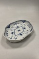 Royal 
Copenhagen Blue 
Fluted Half 
Lace Oval Dish 
No 552