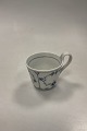 Royal 
Copenhagen 
Musselmalet 
Plain High 
Handle Kop No. 
73