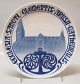 Bing & Grondahl 
Commemorative 
Plate #25 
Aarhus 
Cathedral. 
ecclesia sancti 
clementis ausii 
...