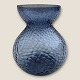 Hyacinth glass, 
Lavender blue, 
With rough 
surface, 10cm 
in diameter, 
12cm high *Good 
condition*