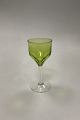 Oreste 
Holmegaard / 
Val. St. 
Lambert White 
Wine Glass / 
Green
Measures 
13,5cm / 5.31 
inch