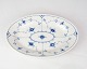 Oval Dish - No. 
18 - Porcelain 
- Blue Painted 
- Blue ...