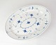 Oval Dish - No. 
15 - Porcelain 
- Blue Painted 
- Blue ...