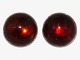 N.E. From Sterling silver
Modern earclips with amber from 1950-1960