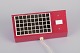 Hans-Agne 
Jakobsson 
(1919-2009), 
Sweden.
"Elidus" 
bedside lamp in 
red-lacquered 
metal.
Retro ...