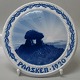 Bing & Grøndahl 
Easter Plate 
from 1920 
Dolmen The 
Ancient Tomb 
Paasken. 7 3/8" 
in Diameter, in 
...