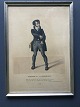 Kobberstik af 
C.V. Bruun - 
Danske Teater 
Kostumer 1828.