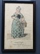 Kobberstik af 
C.V. Bruun - 
Danske Teater 
Kostumer 1828 - 
...