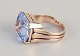 Bernhard Hertz, 
Danish 
goldsmith.
14 karat gold 
ring ...