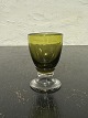 Glas til snaps: 
"Pepita" fra 
Holmegaard 
Glasværk fra 
slutningen af 
19. Århundrede. 
Grøn kumme ...