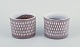 Ingrid 
Atterberg for 
Upsala Ekeby, 
Sweden.
A pair of 
ceramic flower 
pots. Pattern 
in the ...
