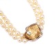 Ole Lynggaard 
14kt gold clasp 
with a diamond 
of 0,1ct. ...