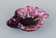 Vallauris, 
France, 
snail-shaped 
stoneware bowl 
with glaze in 
shades of pink 
and brown.
Hand ...